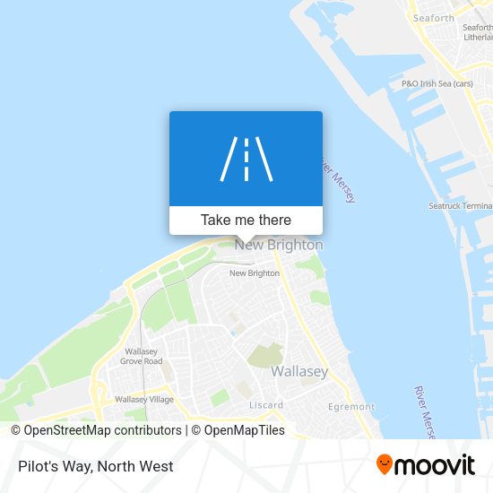 Pilot's Way map