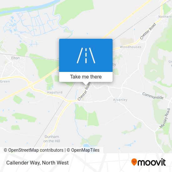 Callender Way map