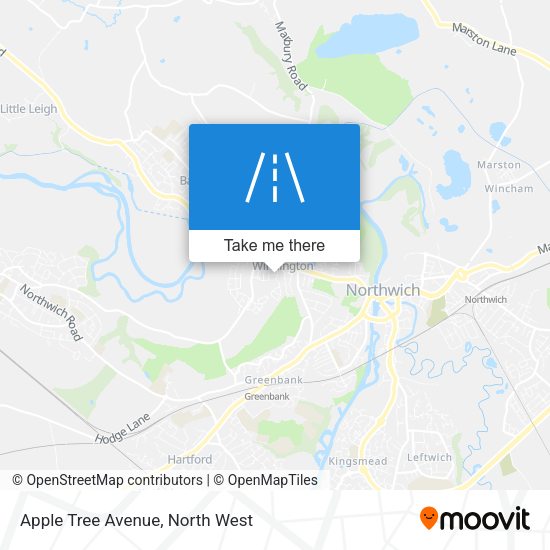 Apple Tree Avenue map