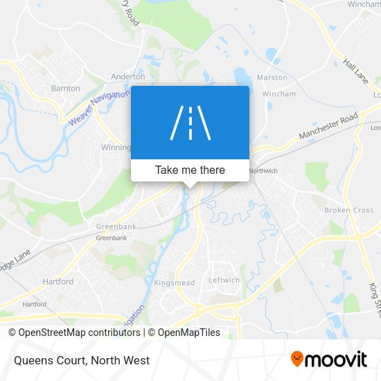Queens Court map