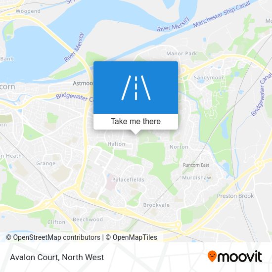 Avalon Court map