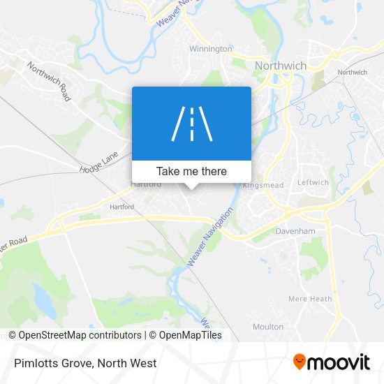 Pimlotts Grove map