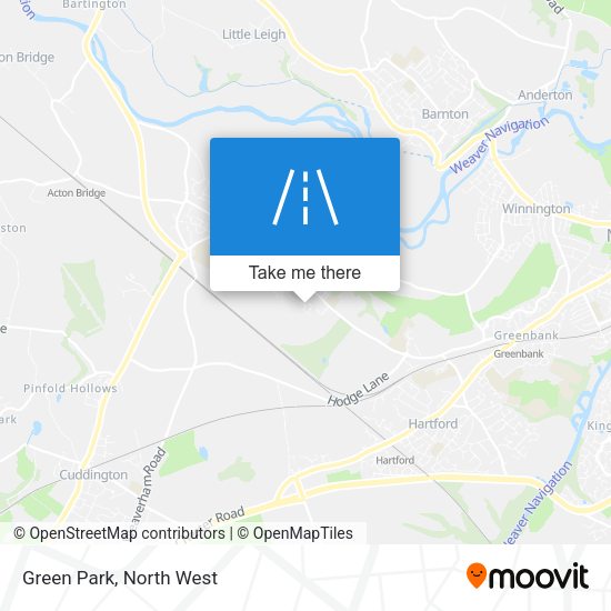 Green Park map