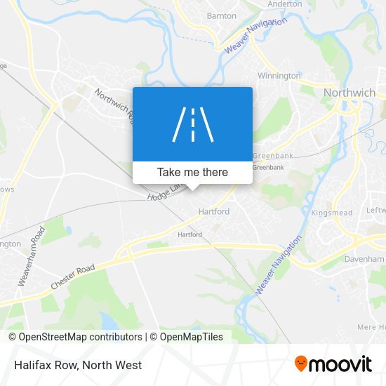 Halifax Row map