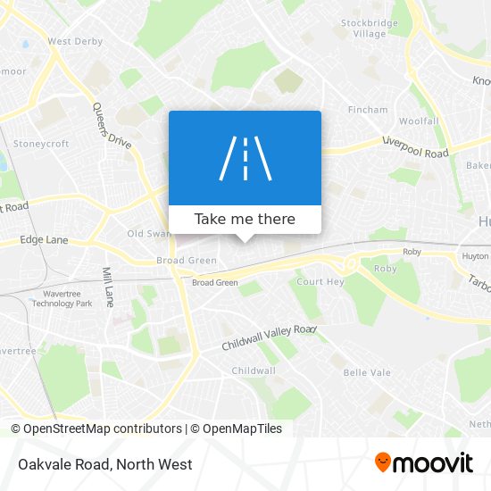 Oakvale Road map