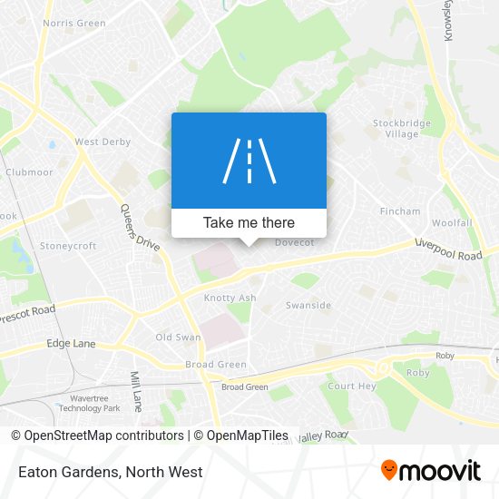 Eaton Gardens map