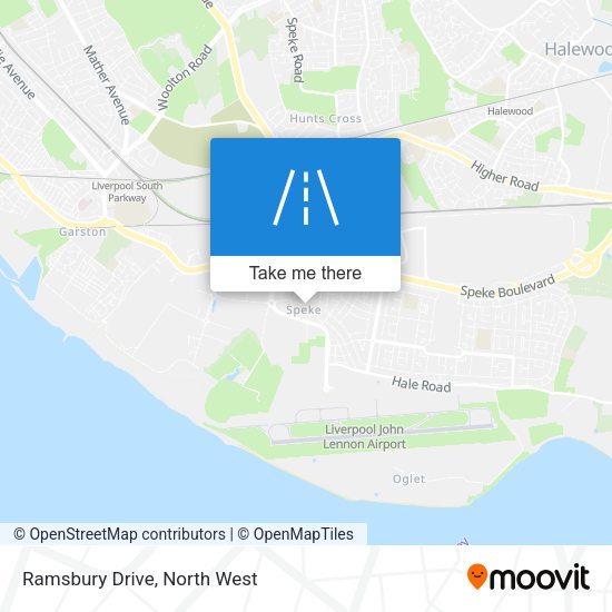 Ramsbury Drive map