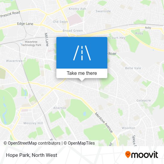Hope Park map