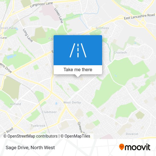 Sage Drive map