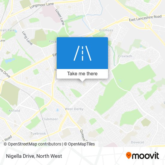 Nigella Drive map