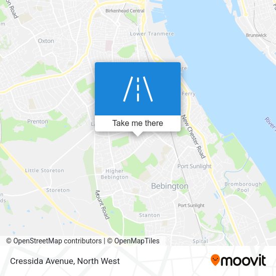 Cressida Avenue map