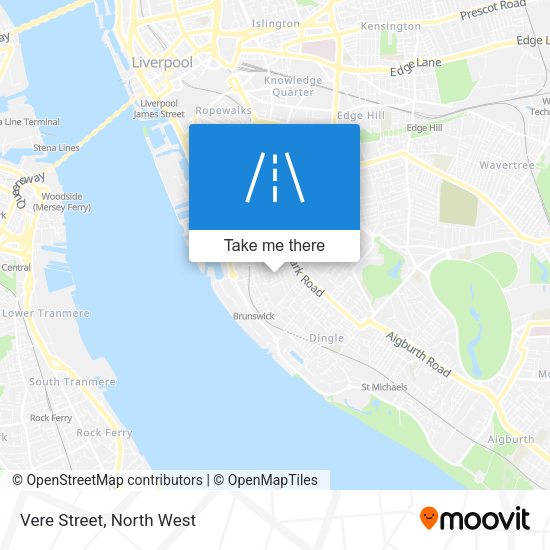 Vere Street map
