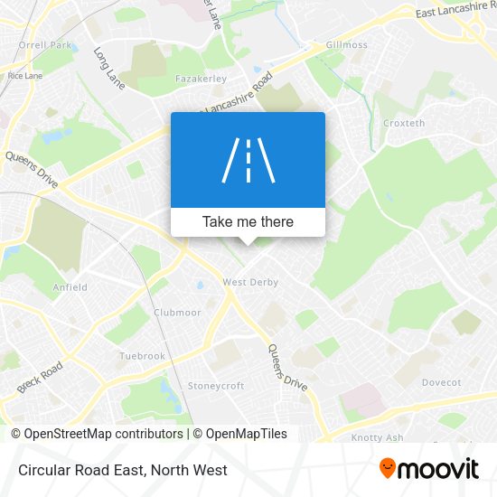 Circular Road East map