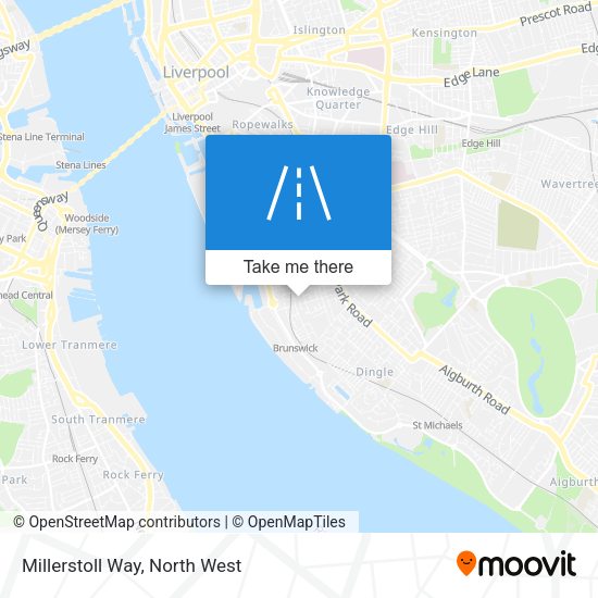 Millerstoll Way map