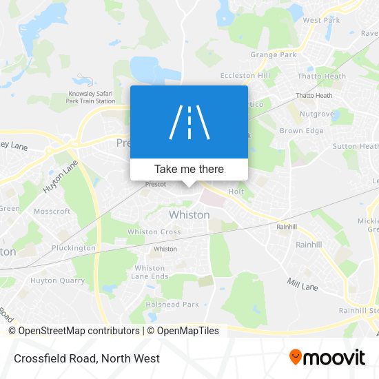 Crossfield Road map