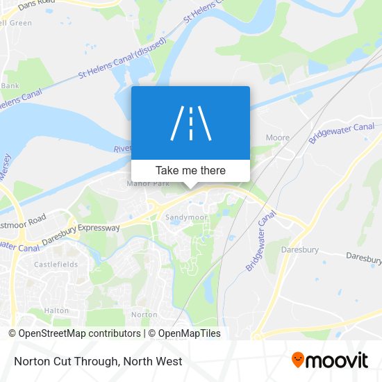 Norton Cut Through map