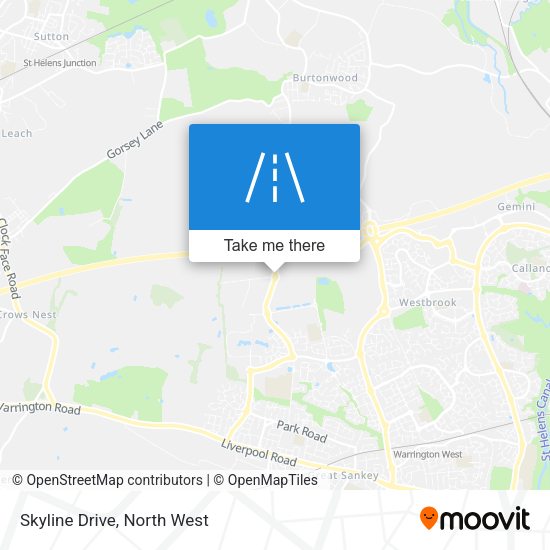 Skyline Drive map