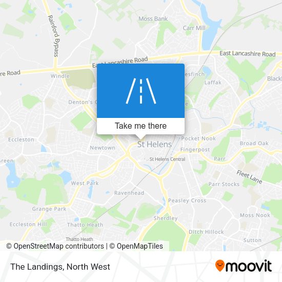 The Landings map