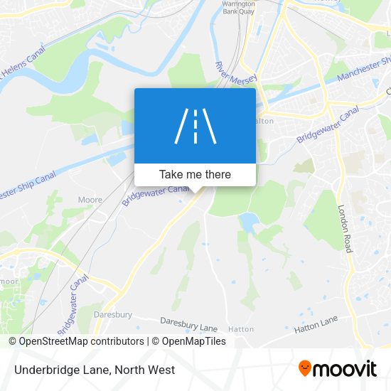 Underbridge Lane map