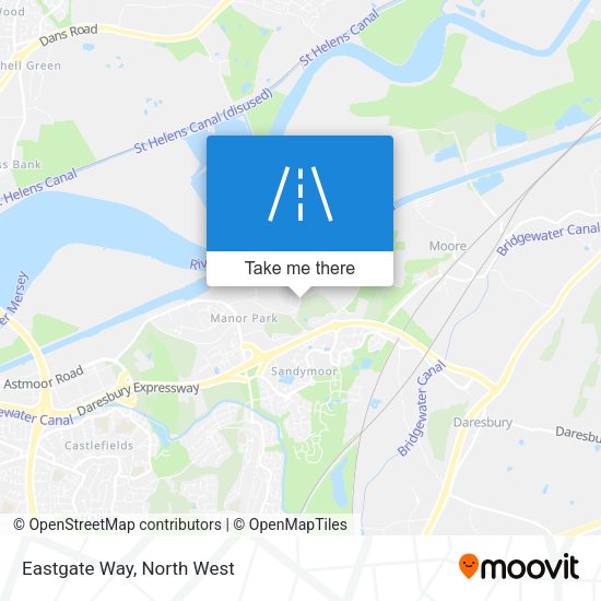 Eastgate Way map