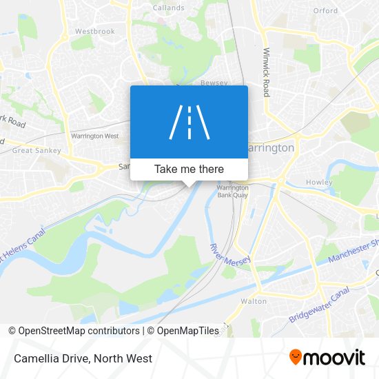 Camellia Drive map