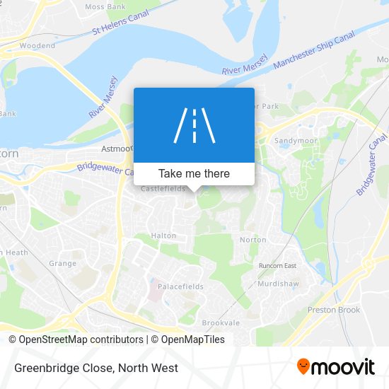 Greenbridge Close map