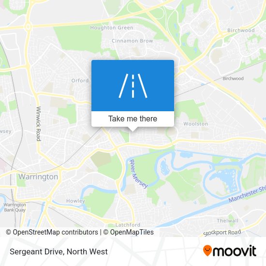 Sergeant Drive map