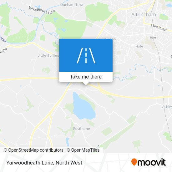 Yarwoodheath Lane map