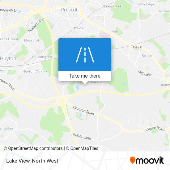 Lake View map