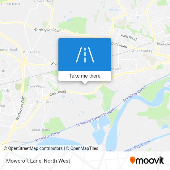 Mowcroft Lane map