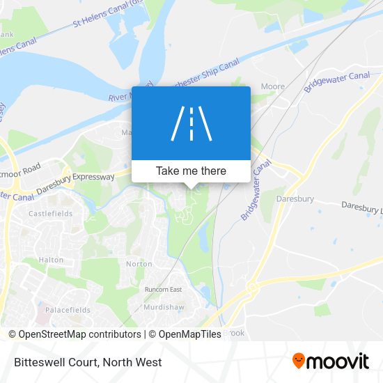 Bitteswell Court map