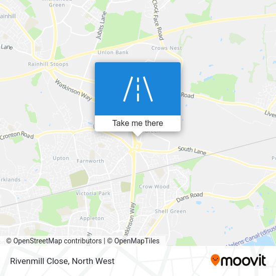 Rivenmill Close map