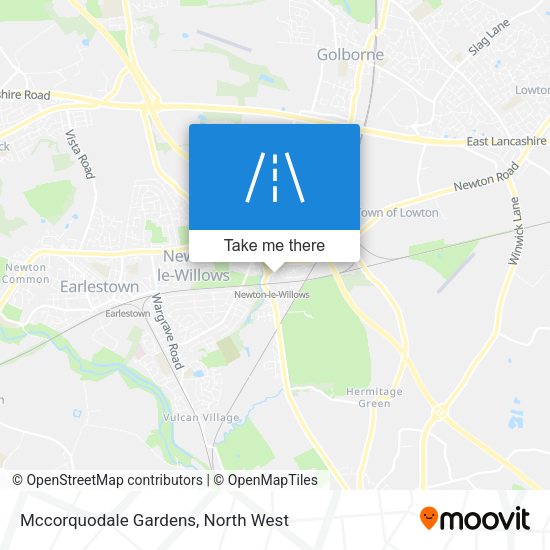 Mccorquodale Gardens map