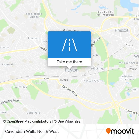 Cavendish Walk map