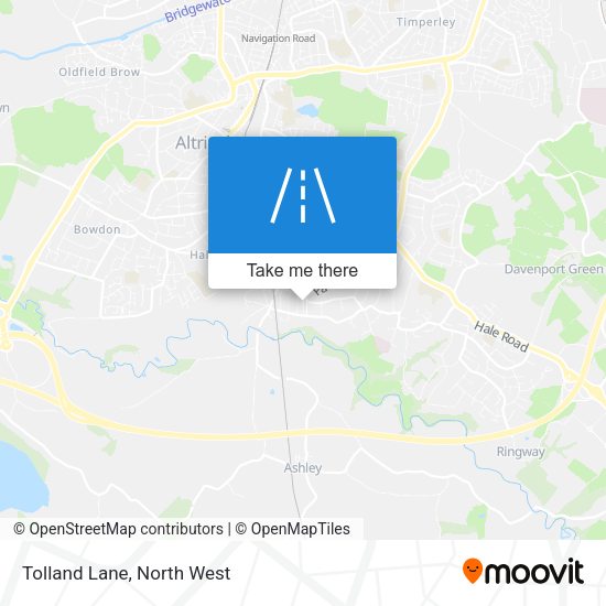 Tolland Lane map