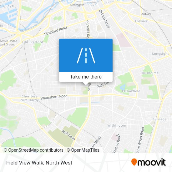Field View Walk map