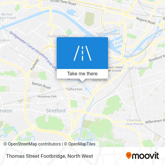 Thomas Street Footbridge map