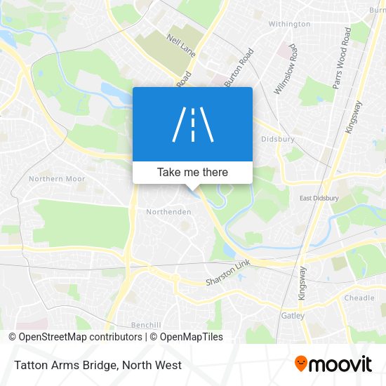 Tatton Arms Bridge map