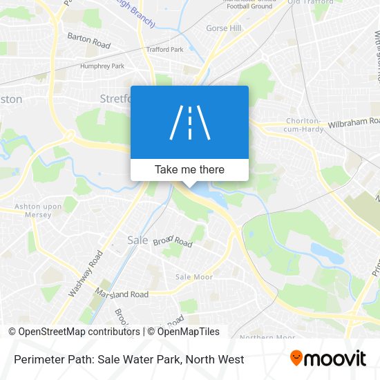 Perimeter Path: Sale Water Park map