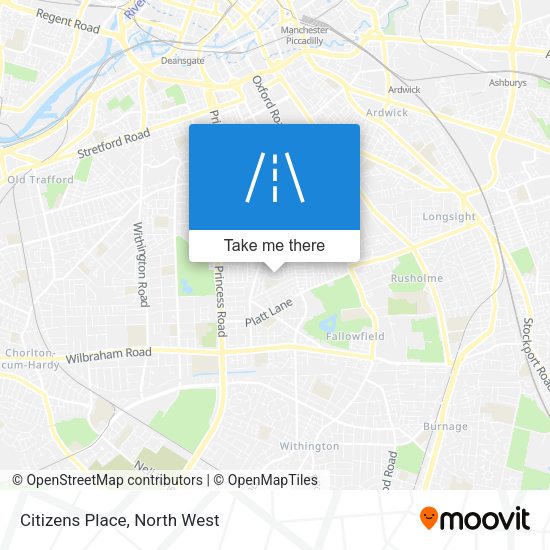 Citizens Place map
