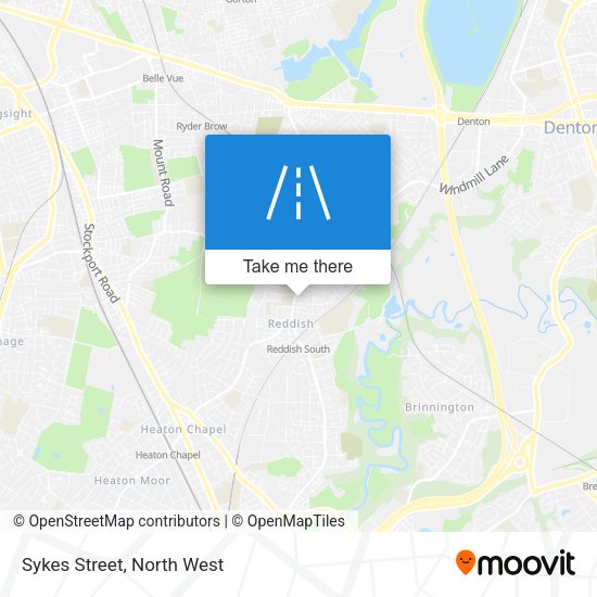 Sykes Street map