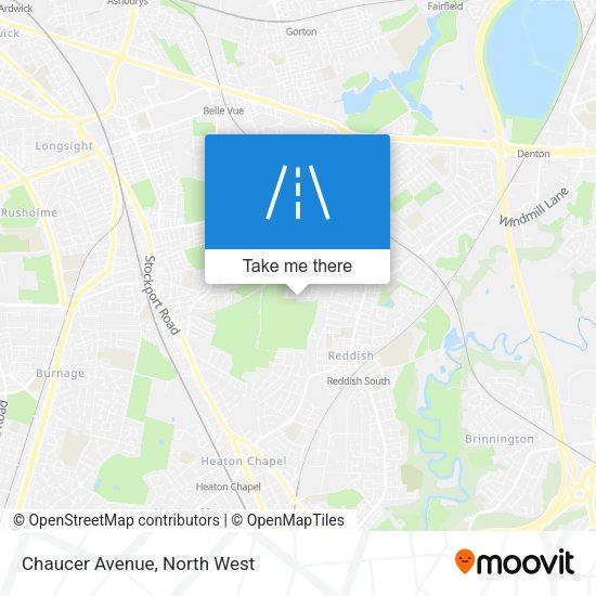 Chaucer Avenue map