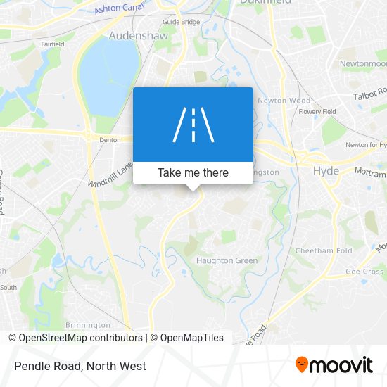 Pendle Road map