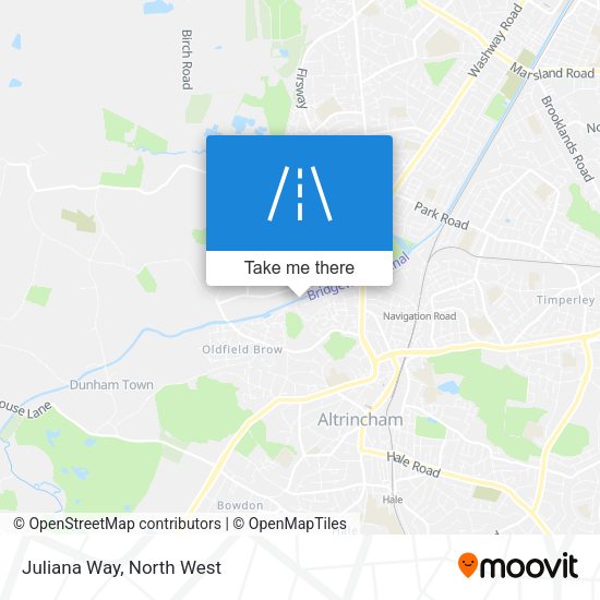 Juliana Way map
