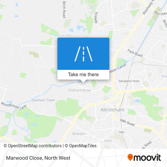Marwood Close map