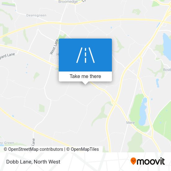 Dobb Lane map