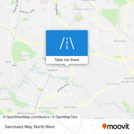 Sanctuary Way map