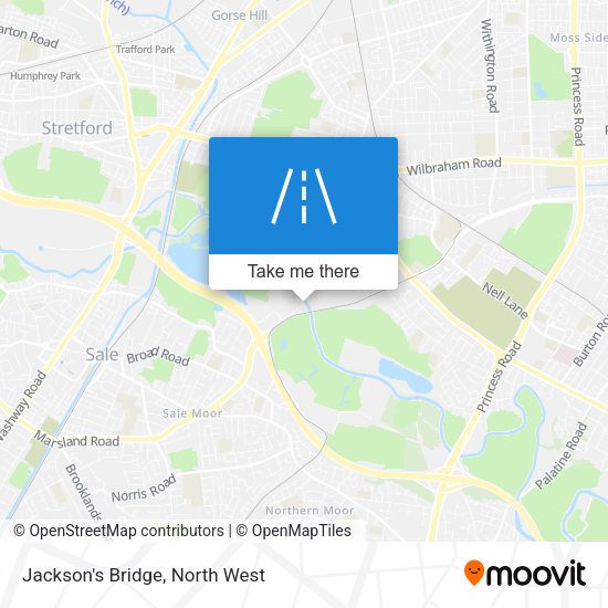 Jackson's Bridge map