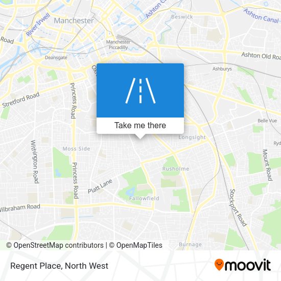 Regent Place map