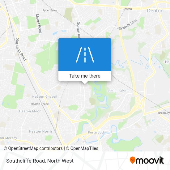 Southcliffe Road map